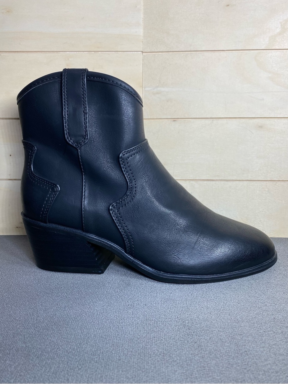 Dr Scholls Lasso Boots Black Women's Size 7 M Shoes Zip Ankle Booties